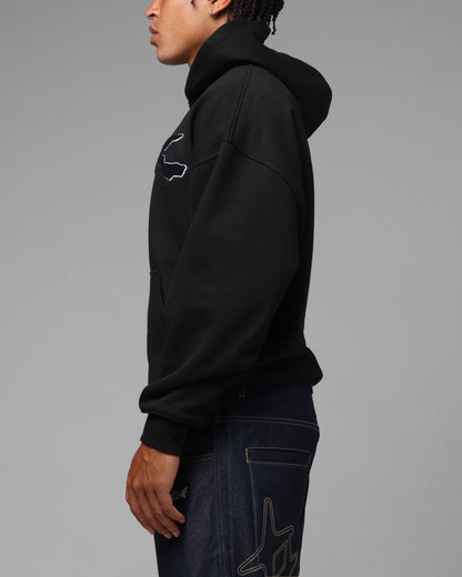 Loiter Global Hoodie Black