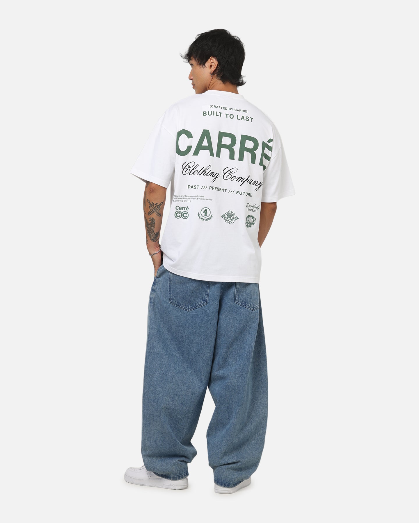 Carre CC T-Shirt White