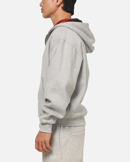 Carre True Form Hoodie Grey Marle/Plaid