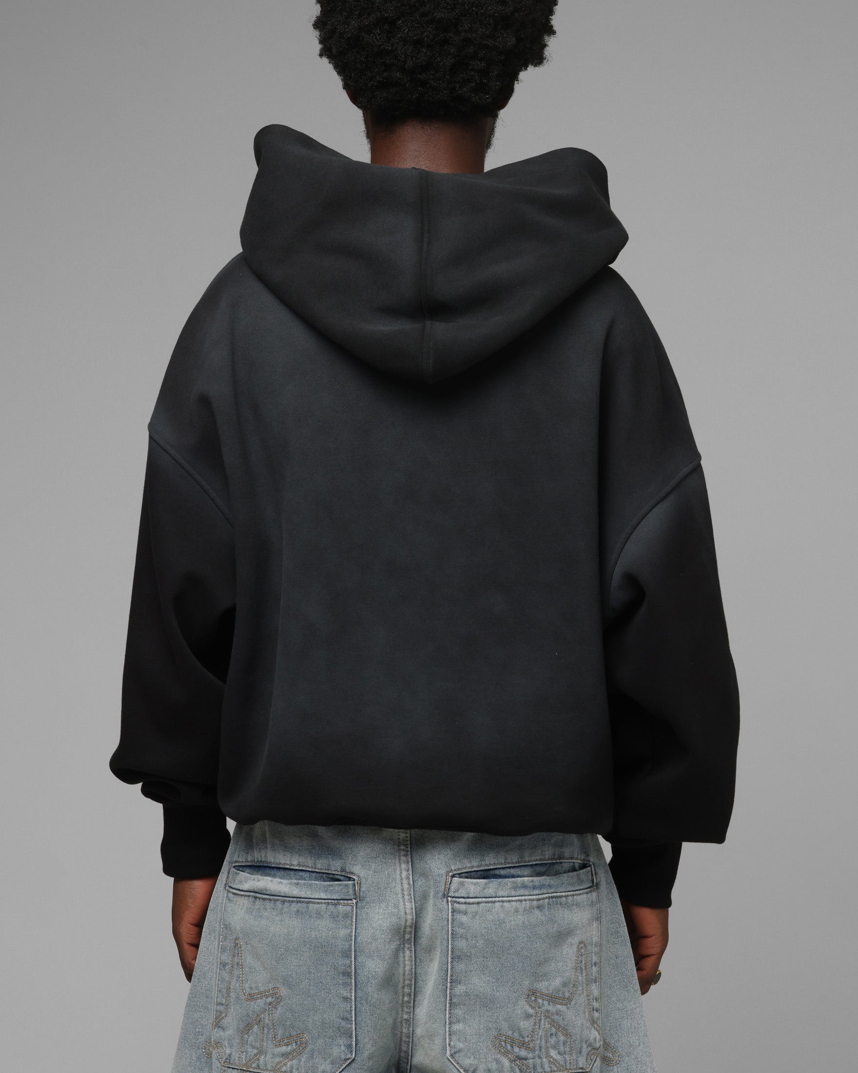 Loiter Inferno Zip Hoodie Black