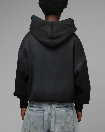 Loiter Inferno Zip Hoodie Black