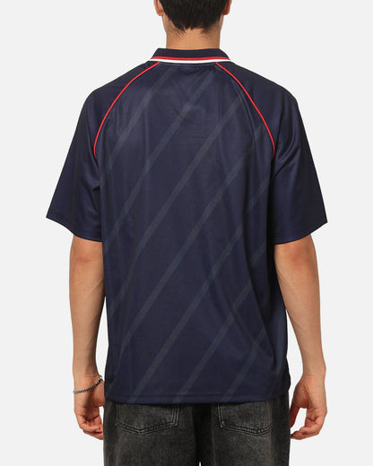Majestic Athletic England Mesh Jersey Navy