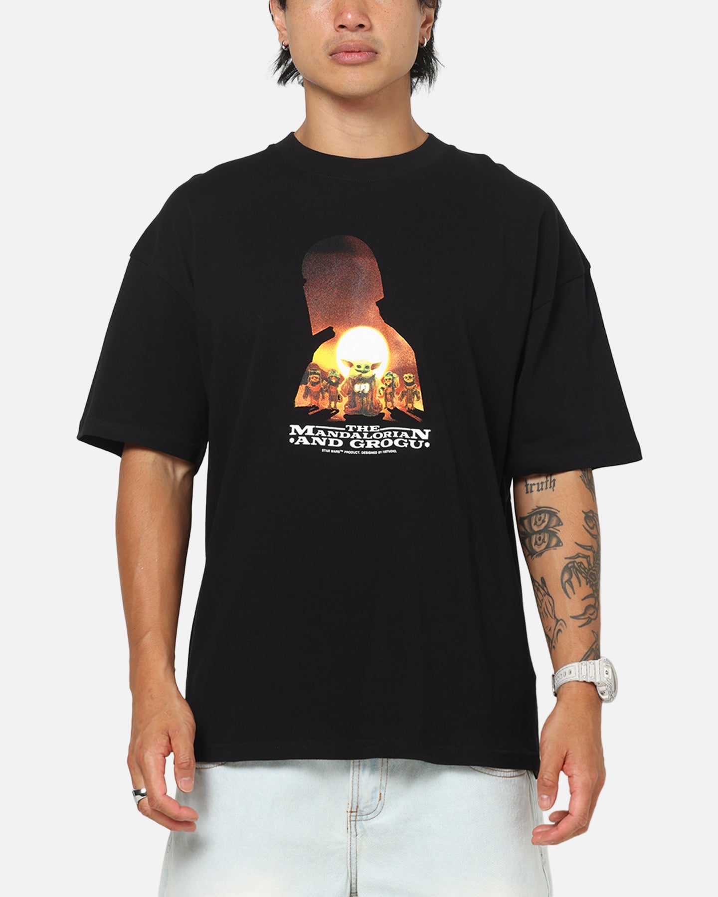 73Studio Star Wars This Is The Way T-Shirt Black