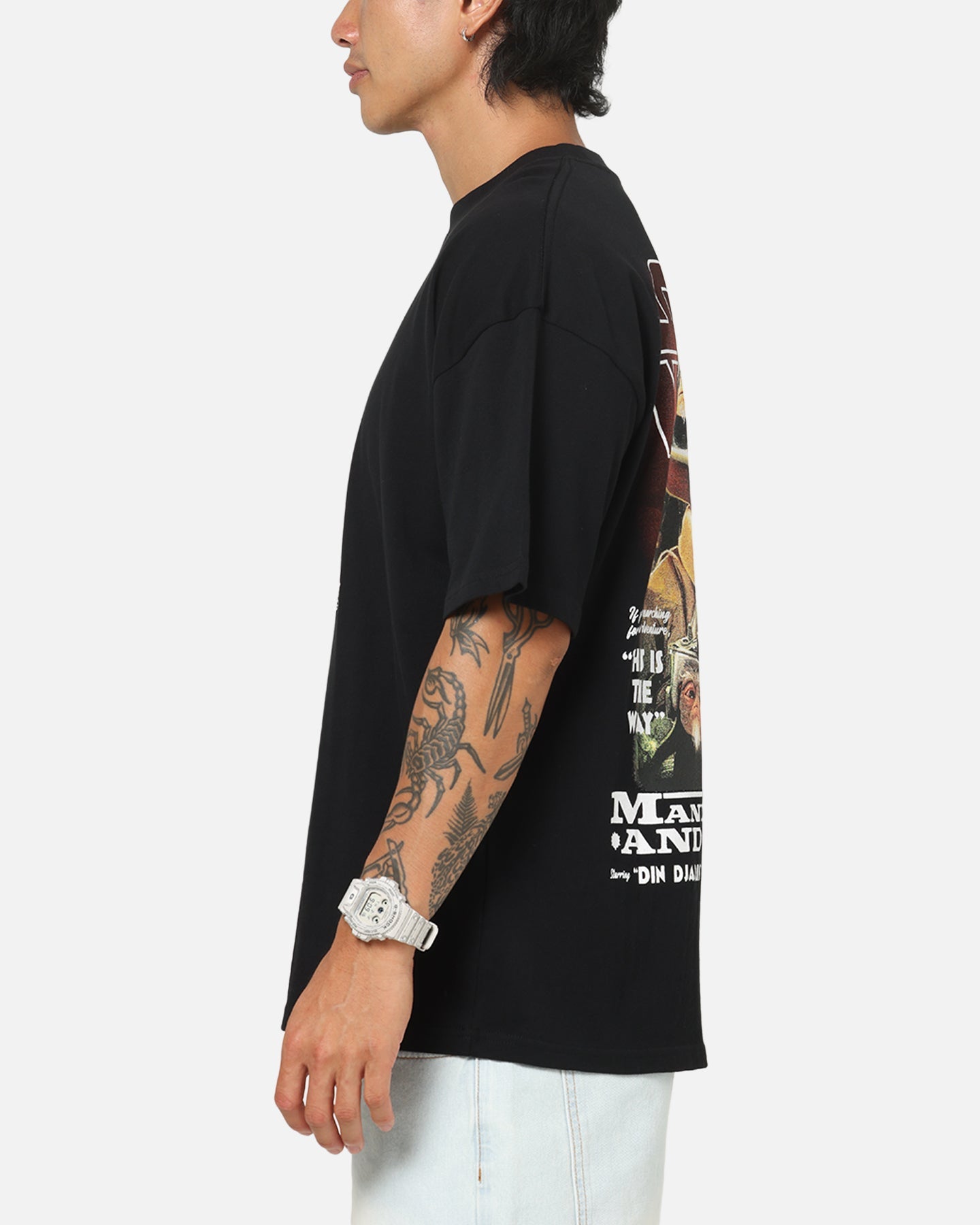 73Studio Star Wars This Is The Way T-Shirt Black