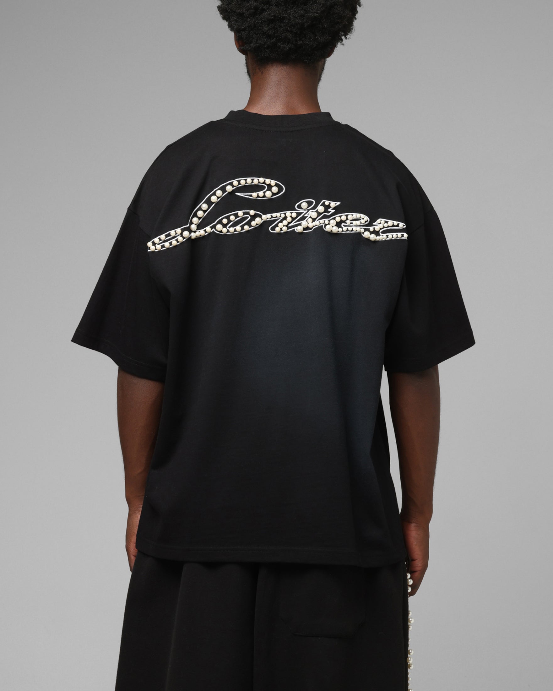 Loiter Pearl T-Shirt Black