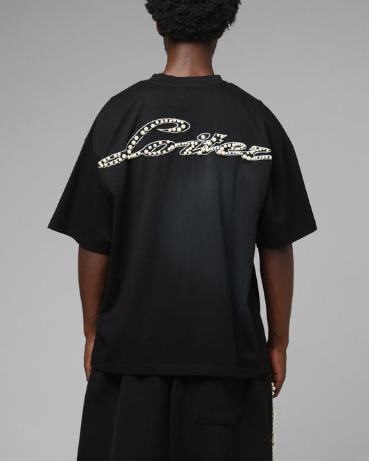 Loiter Pearl T-Shirt Black