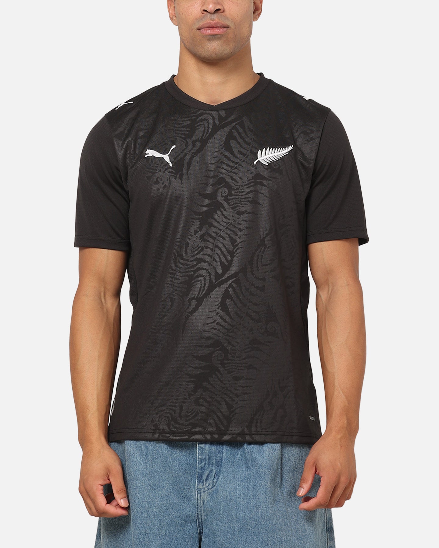 Puma New Zealand Home Replica Jersey Black