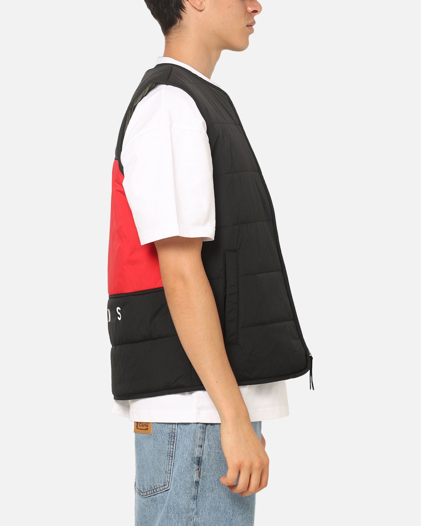 Tommy Jeans Heritage Flag Quilted Vest Black