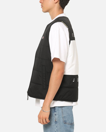 Tommy Jeans Heritage Flag Quilted Vest Black