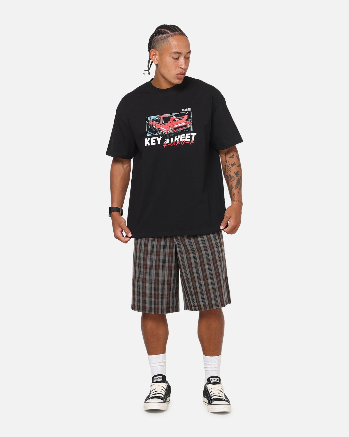 Key Street Kaido Heavy T-Shirt Black