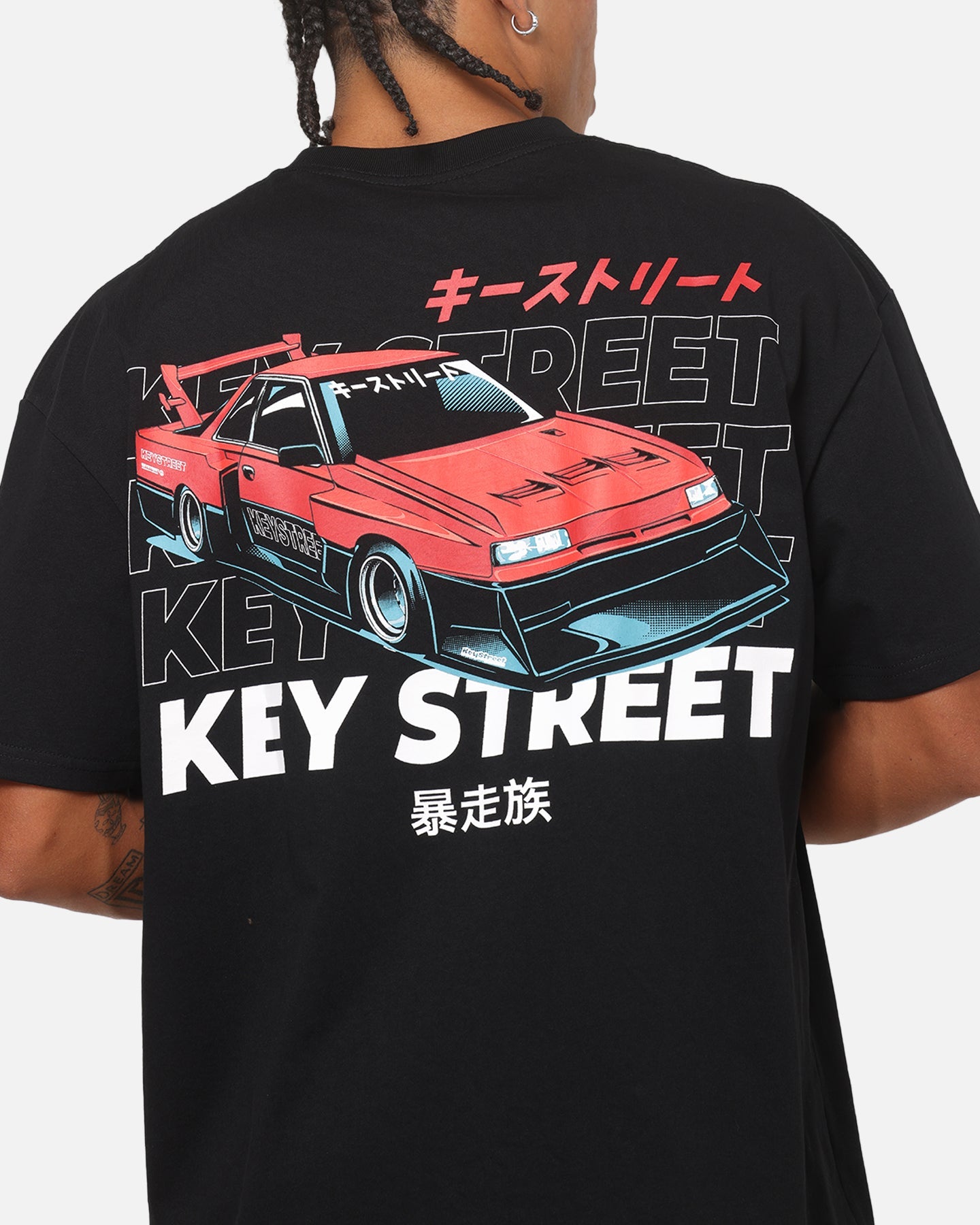 Key Street Kaido Heavy T-Shirt Black
