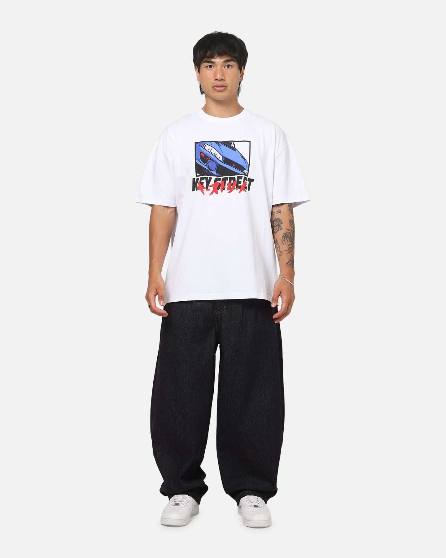 Key Street Homage Heavy T-Shirt White