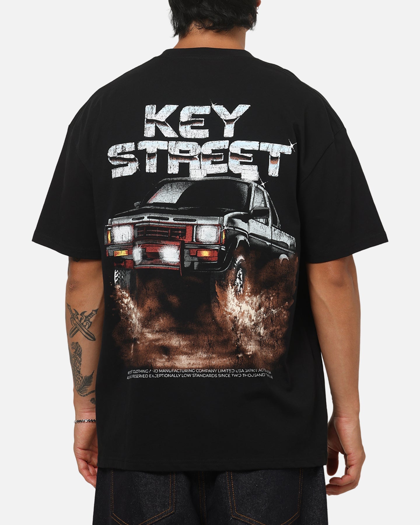 Key Street Off Road Heavy T-Shirt Black