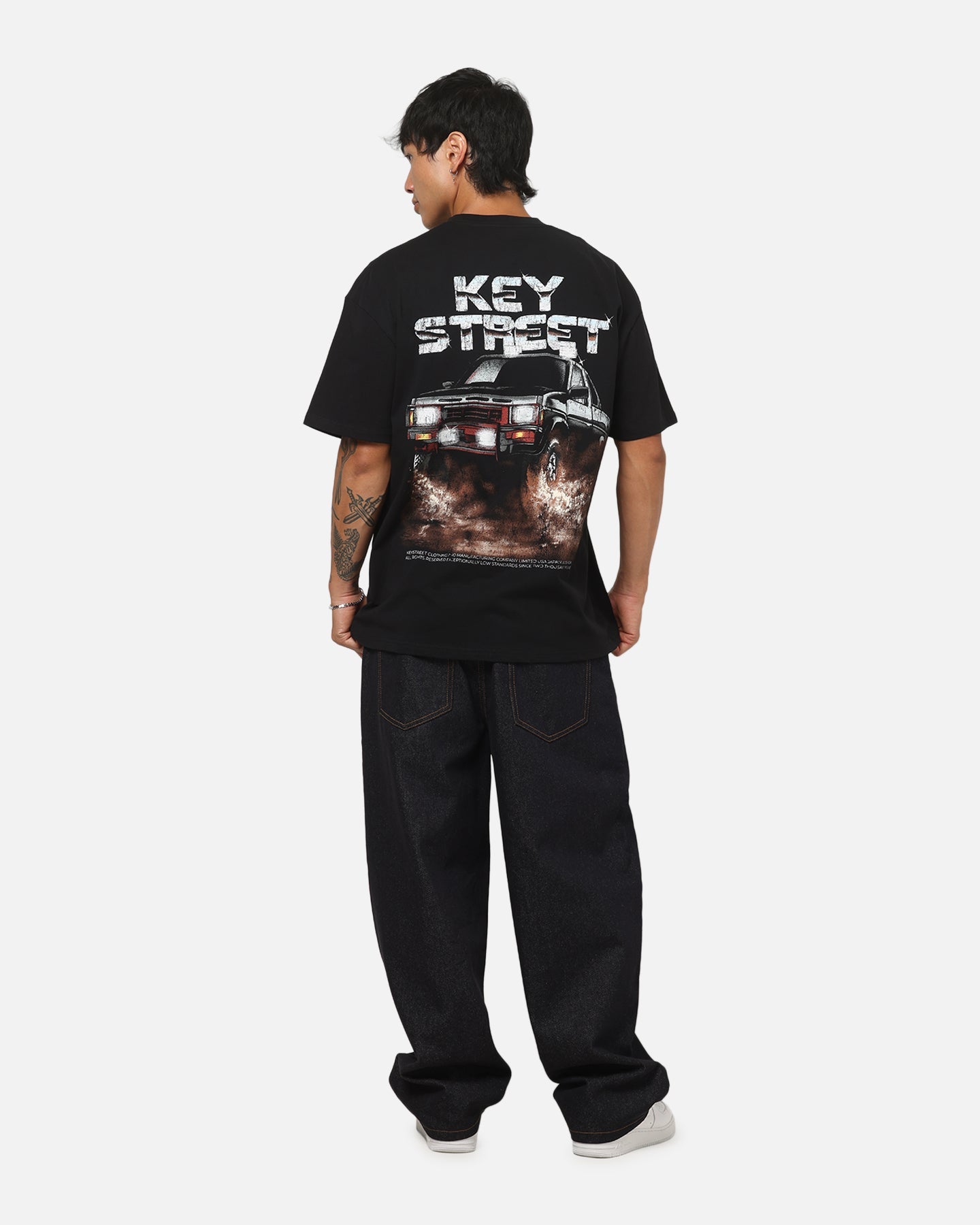 Key Street Off Road Heavy T-Shirt Black
