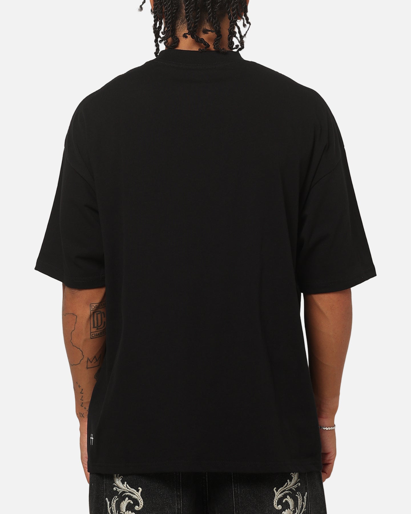 Saint Morta Fallen Tribal Boxy T-Shirt Black/Red