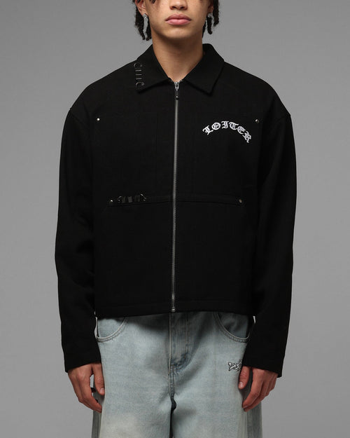 Loiter Compound Biker Jacket Black