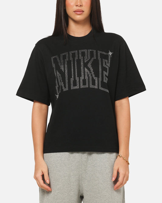 Nike Women's Sportswear Classic Boxy Loose T-Shirt Black
