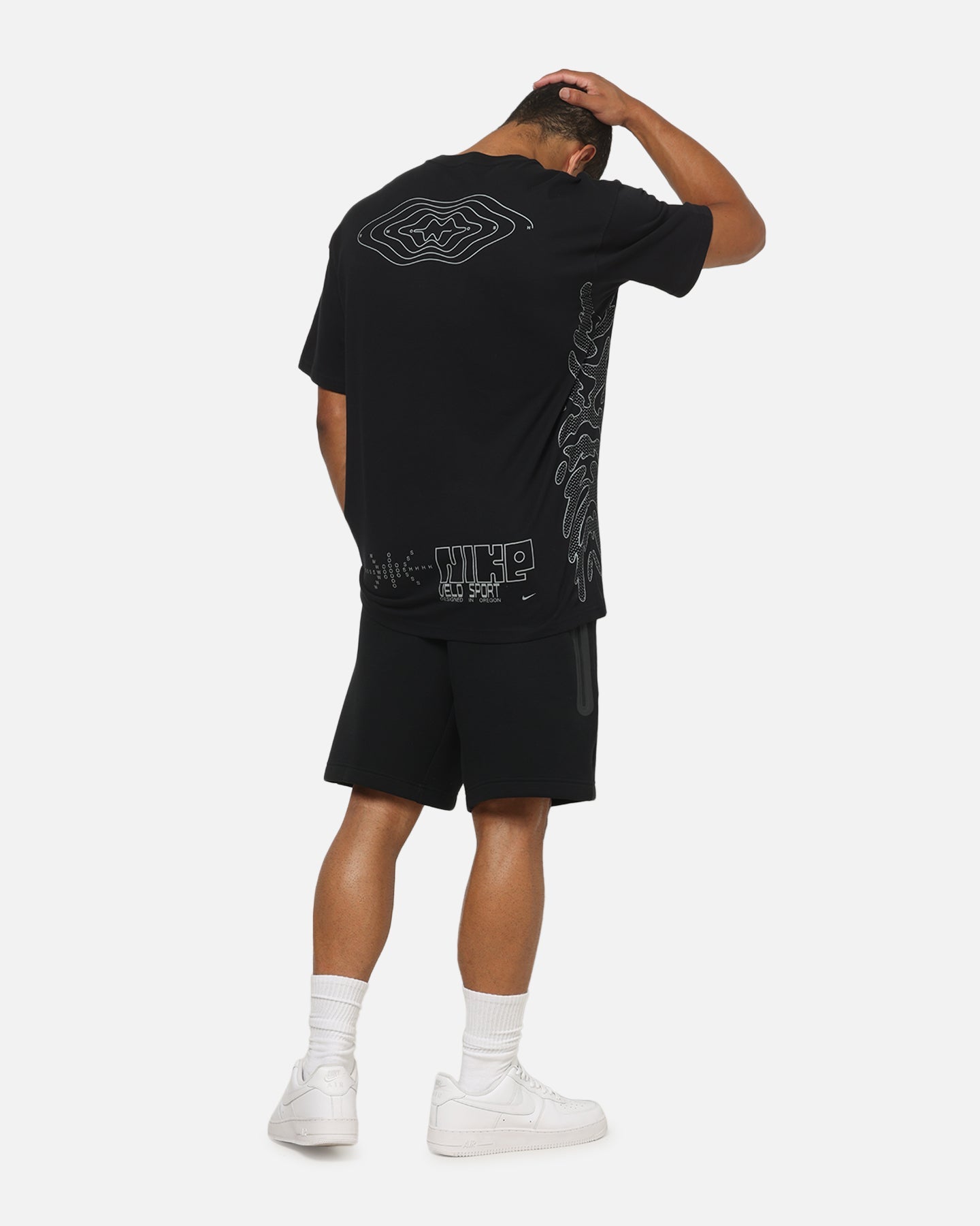Nike Sportswear Reflective Cycle T-Shirt Black