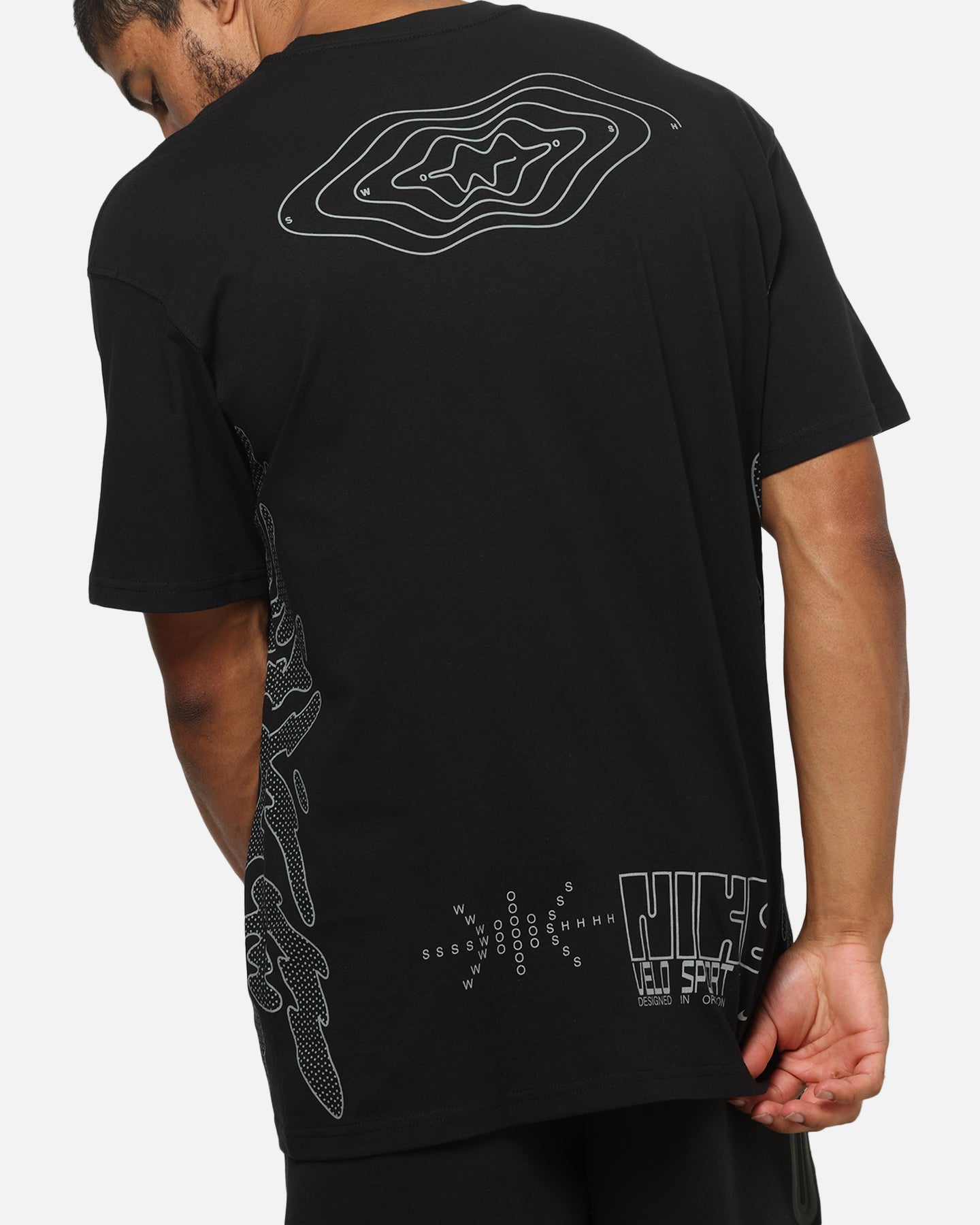 Nike Sportswear Reflective Cycle T-Shirt Black