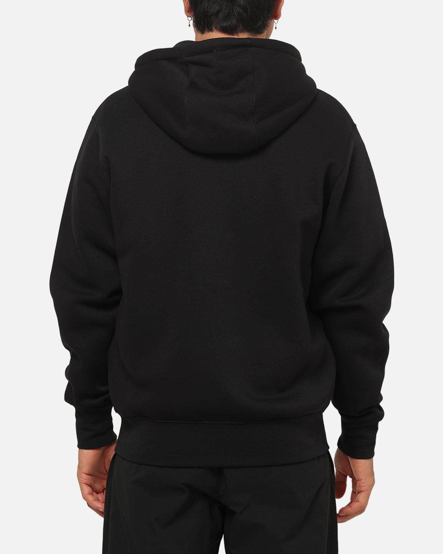 Nike Sportswear Club Fleece Full-Zip Hoodie Black/Black/White