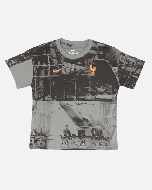 Nike Kids' Soccer French Football Federation T-Shirt Iron Grey