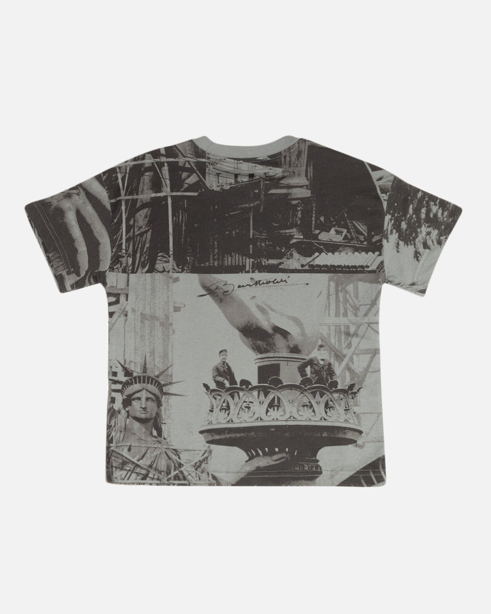 Nike Kids' Soccer French Football Federation T-Shirt Iron Grey