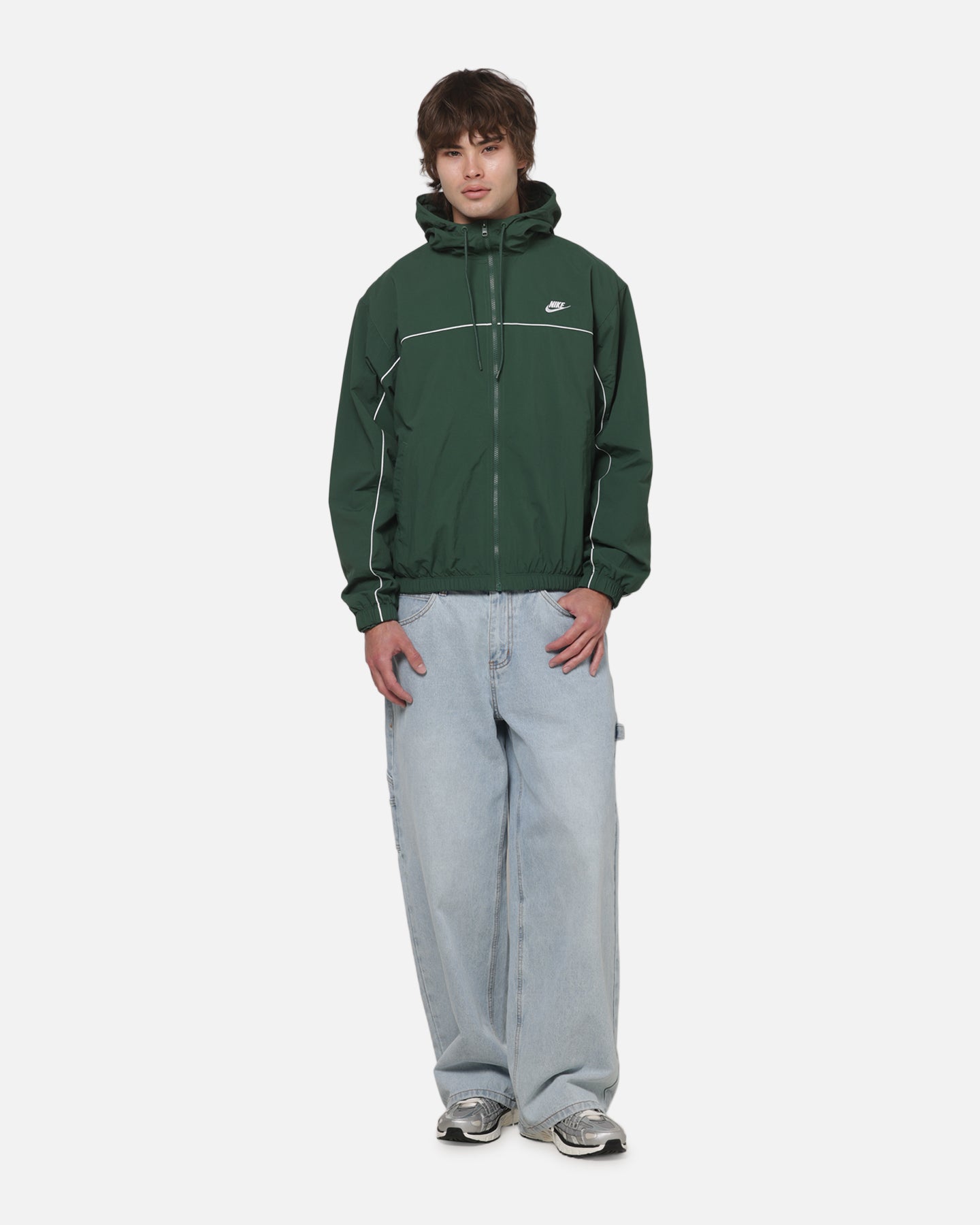 Nike Club Athlete Hooded Jacket Forest Green