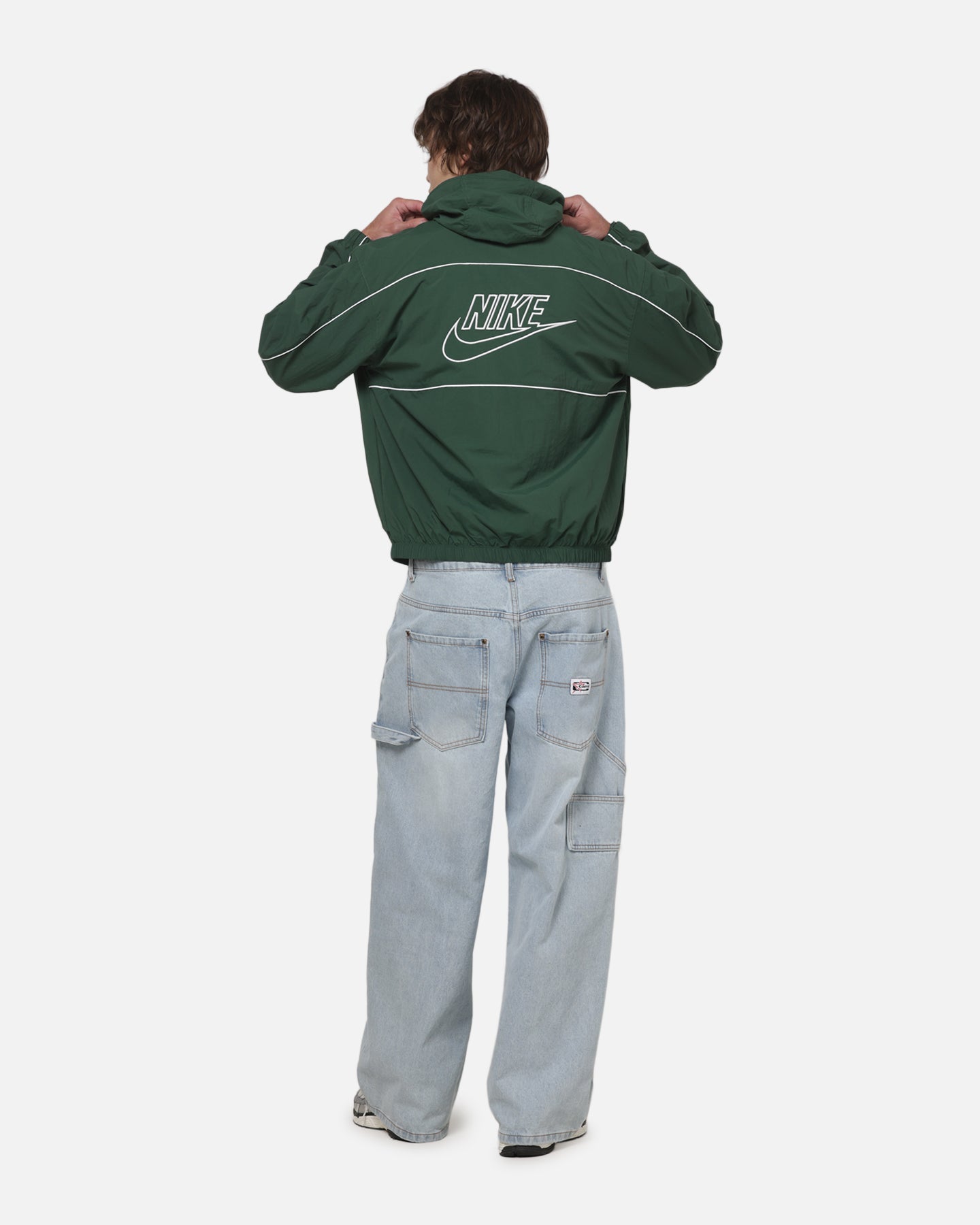 Nike Club Athlete Hooded Jacket Forest Green