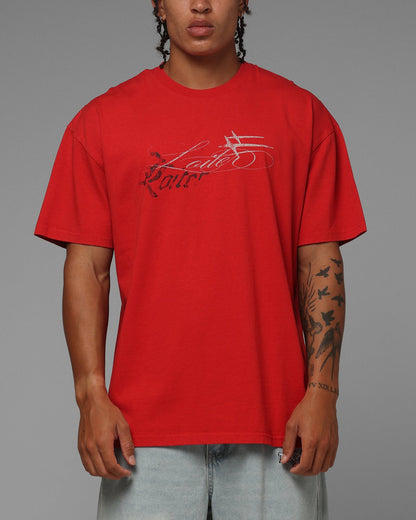 Loiter Devotion T-Shirt Red