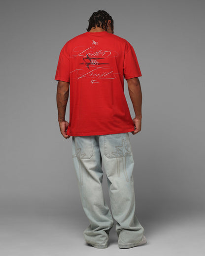 Loiter Devotion T-Shirt Red