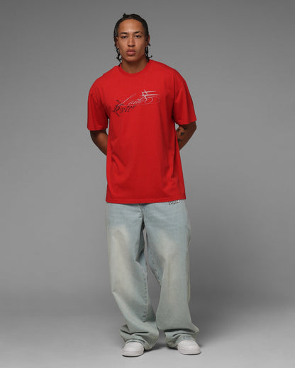 Loiter Devotion T-Shirt Red