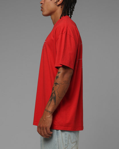 Loiter Devotion T-Shirt Red