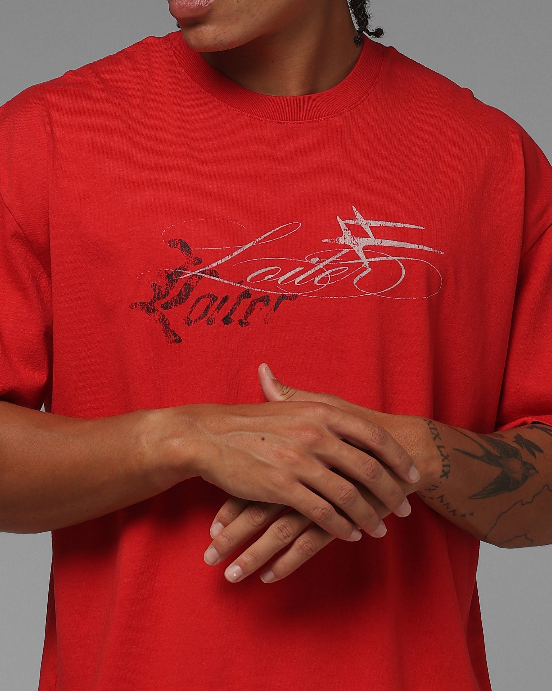 Loiter Devotion T-Shirt Red
