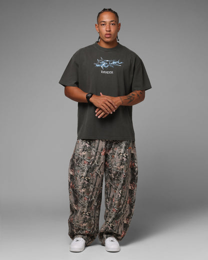 Loiter Frontier T-Shirt Black Wash