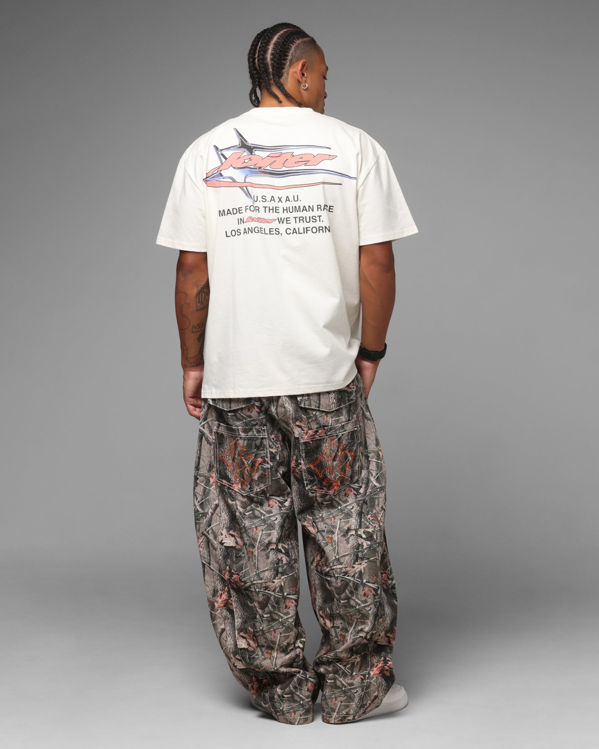 Loiter Stormbred T-Shirt Off White