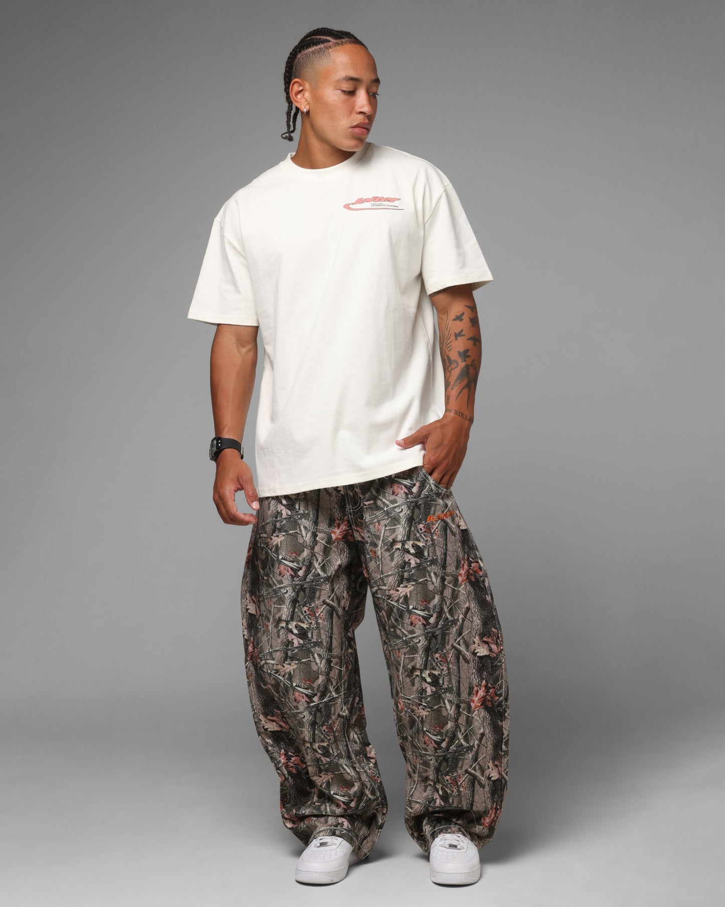 Loiter Stormbred T-Shirt Off White