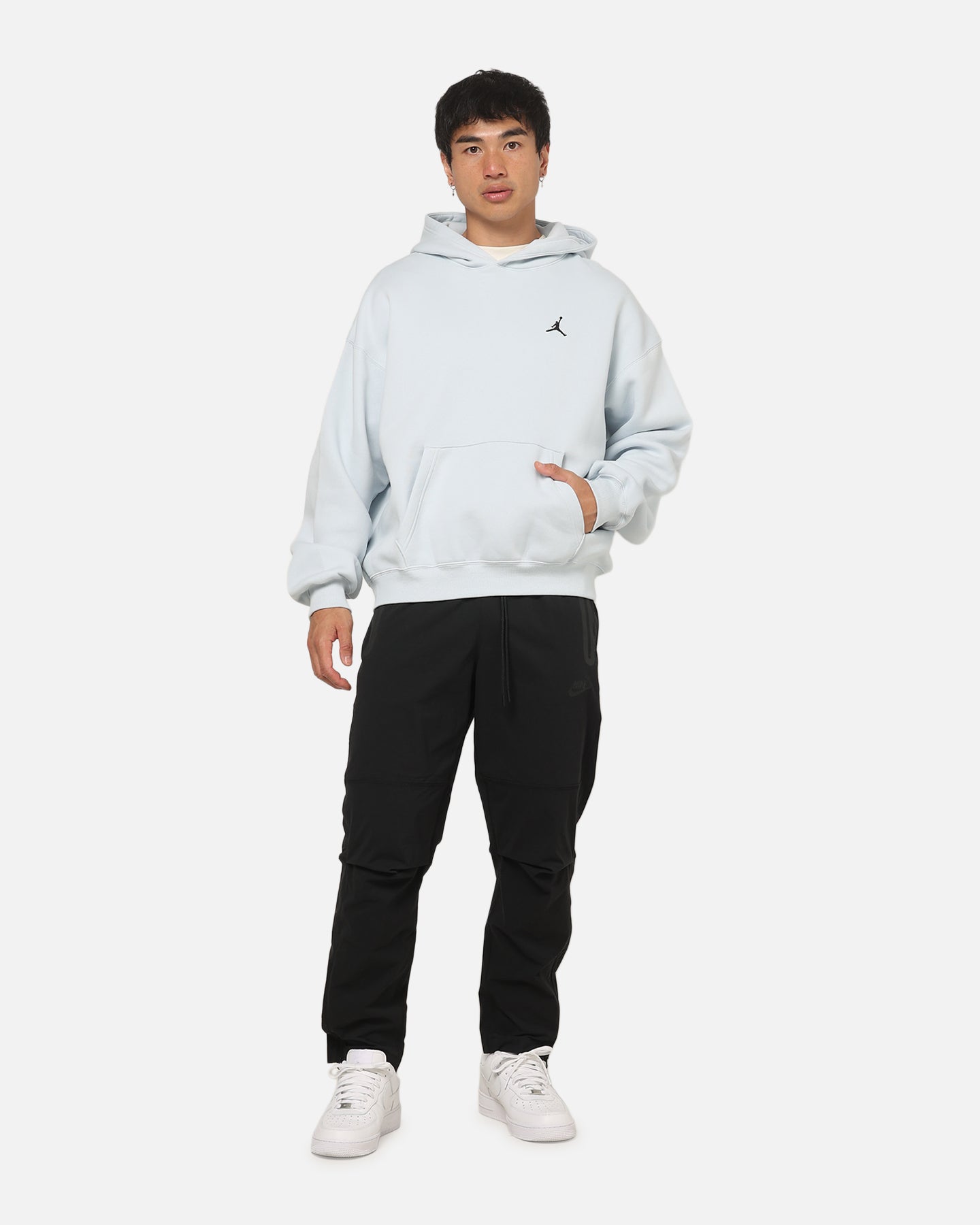Jordan Brooklyn Fleece Oversized Hoodie Aura