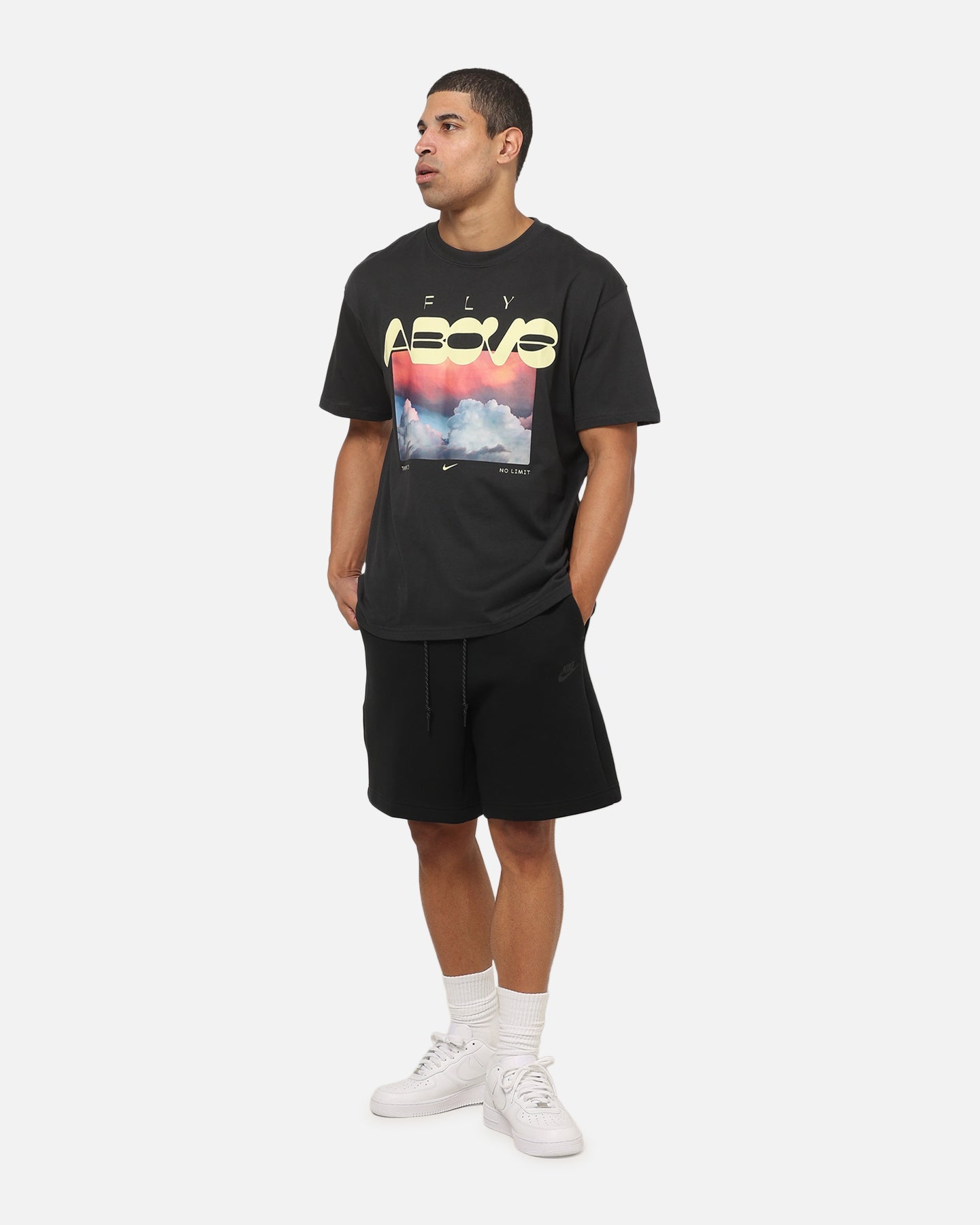 Nike Sportswear Fly Above T-Shirt Off Noir