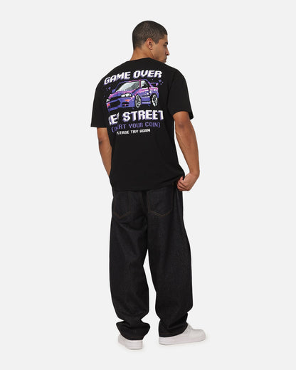 Key Street 16 Bit Heavy T-Shirt Black