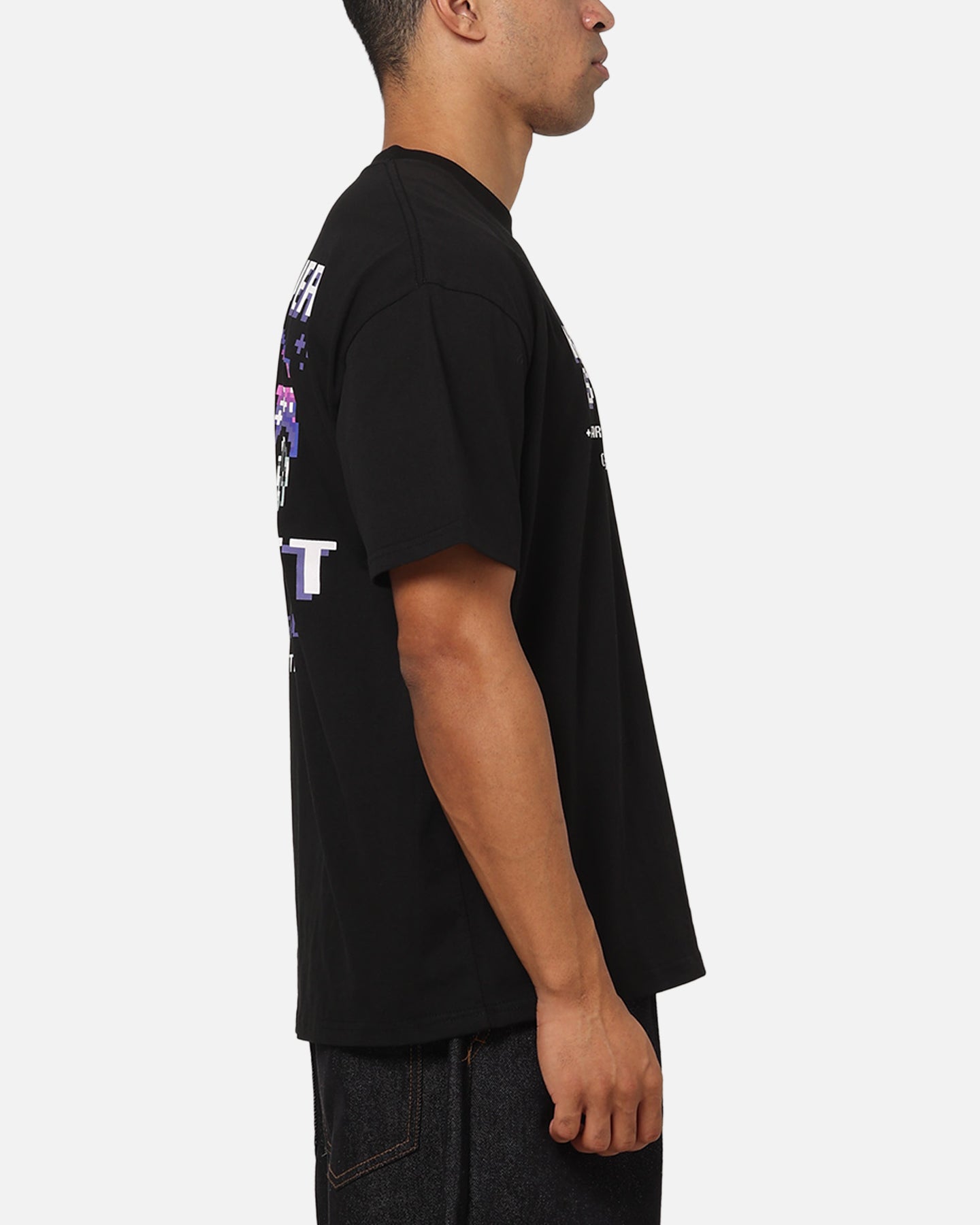 Key Street 16 Bit Heavy T-Shirt Black