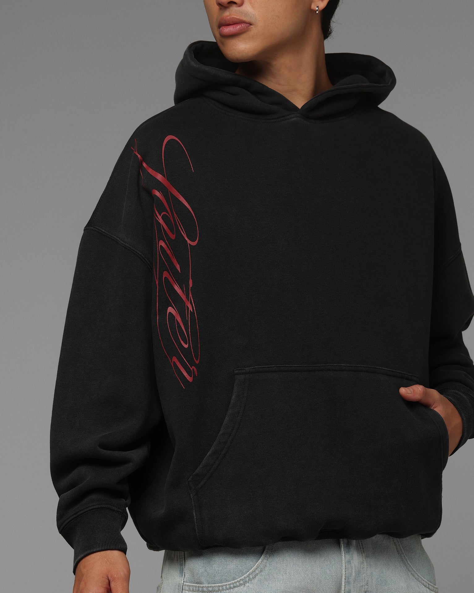 Loiter Eastern Bloc Hoodie Vintage Black