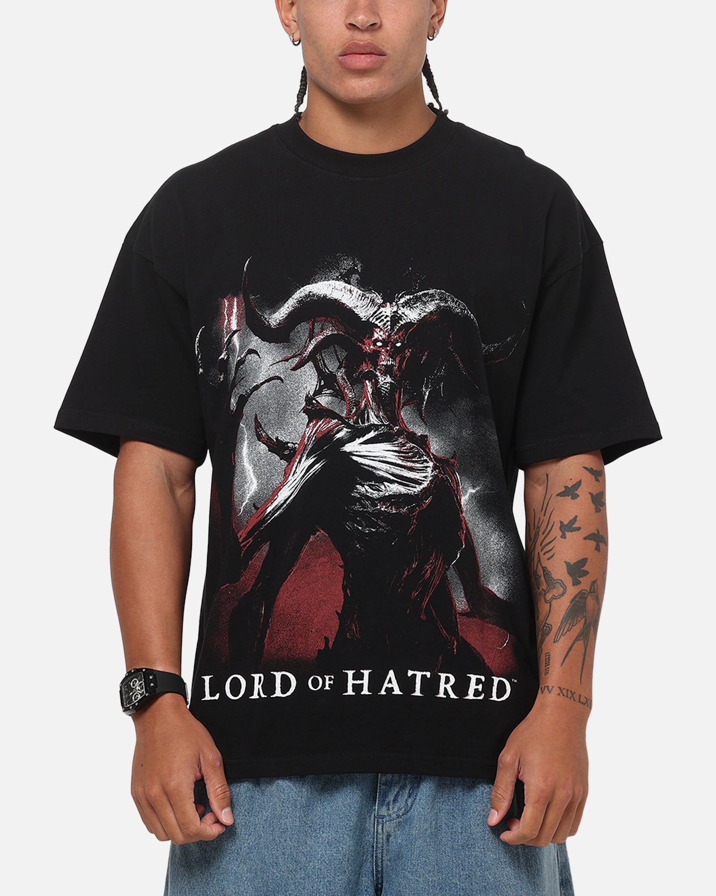 73Studio X Diablo 4 Lord Of The Hatred T-Shirt Black
