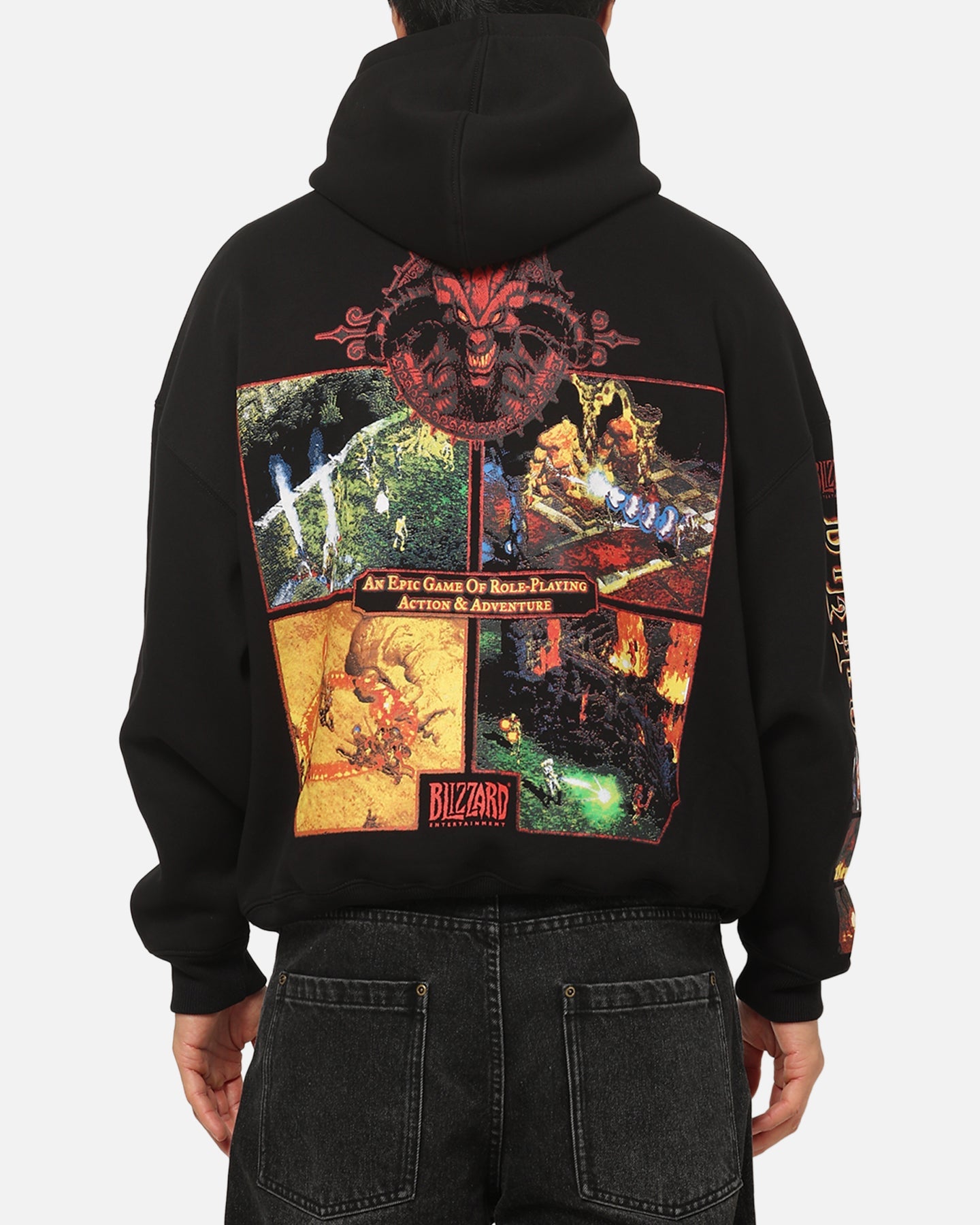73Studio X Diablo II Vengeance Hoodie Black