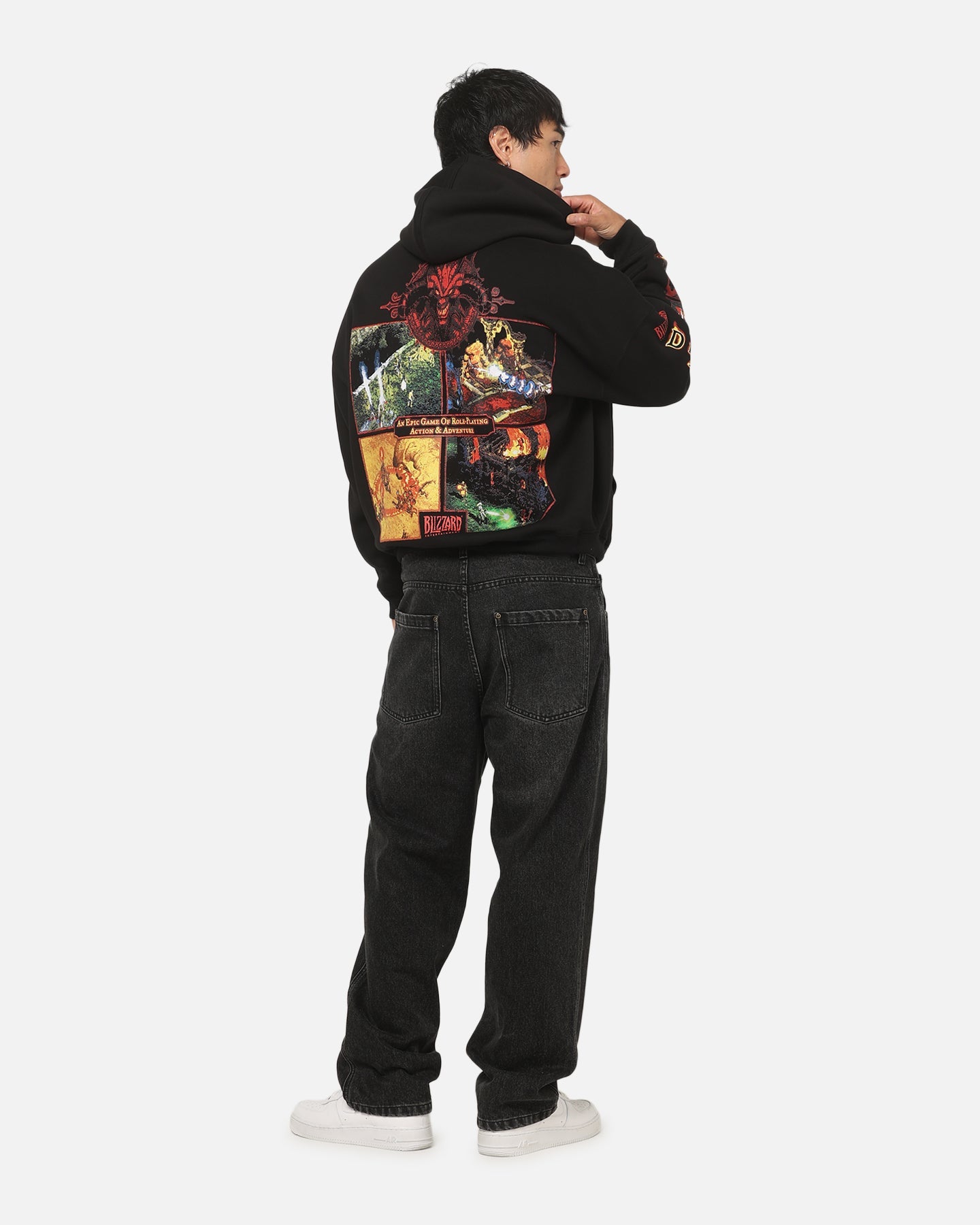 73Studio X Diablo II Vengeance Hoodie Black
