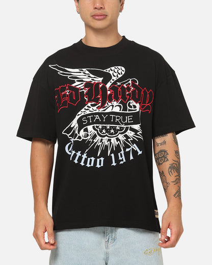 Ed Hardy Flash T-Shirt Black