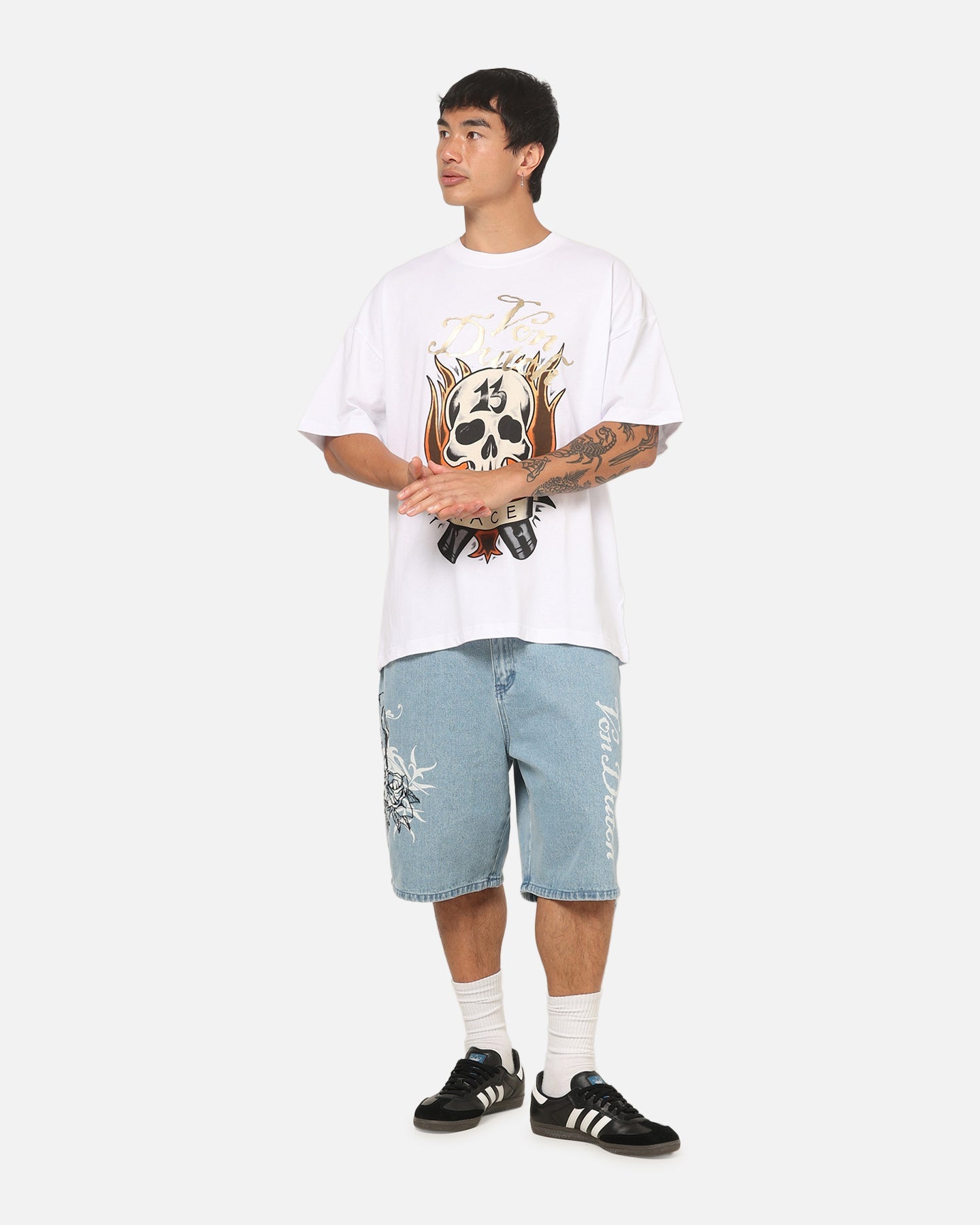 Von Dutch Race 13 T-Shirt White