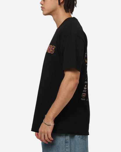 Mitchell & Ness Queensland Maroons 27 X Series Vintage T-Shirt Black