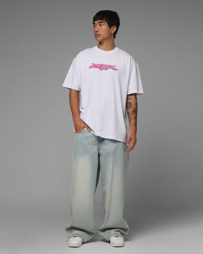 Loiter Cyber Logo T-Shirt White
