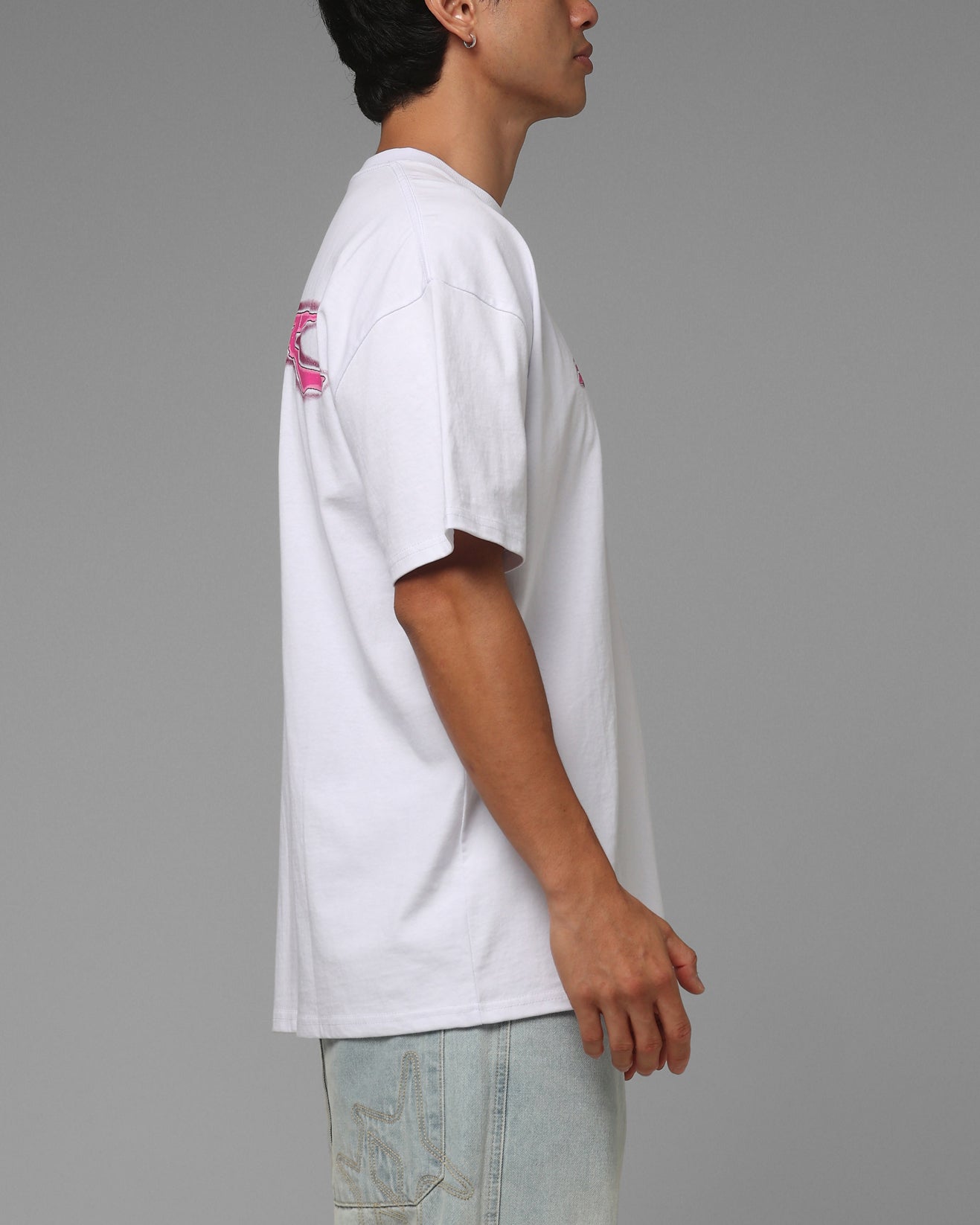 Loiter Cyber Logo T-Shirt White