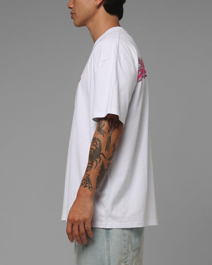 Loiter Cyber Logo T-Shirt White